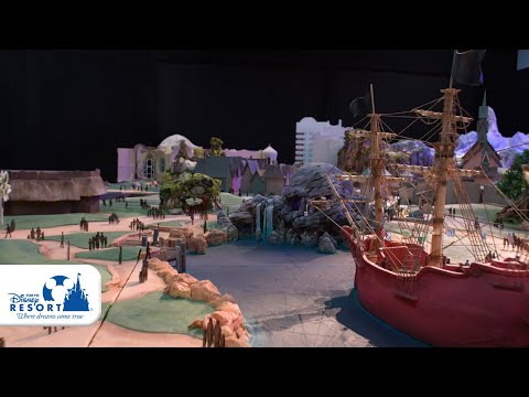 【公式】ファンタジースプリングス　ディズニー映画『ピーター・パン』をテーマにしたエリアの模型動画公開！ | 東京ディズニーシー/Tokyo DisneySea