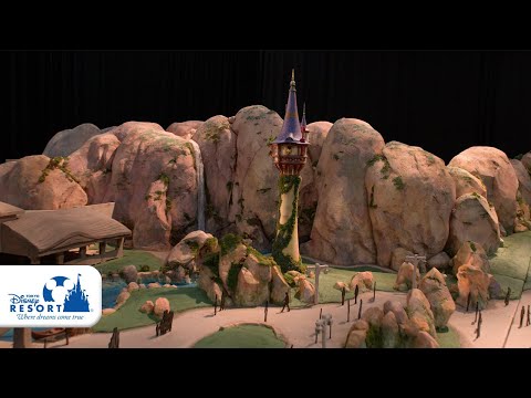 【公式】ファンタジースプリングス　ディズニー映画『塔の上のラプンツェル』をテーマにしたエリアの模型動画公開！ | 東京ディズニーシー/Tokyo DisneySea