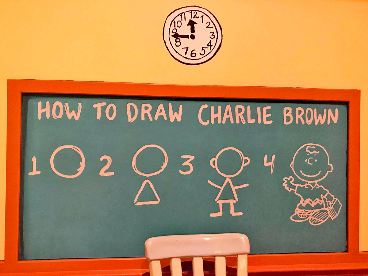 チャーリー・ブラウンの書き方