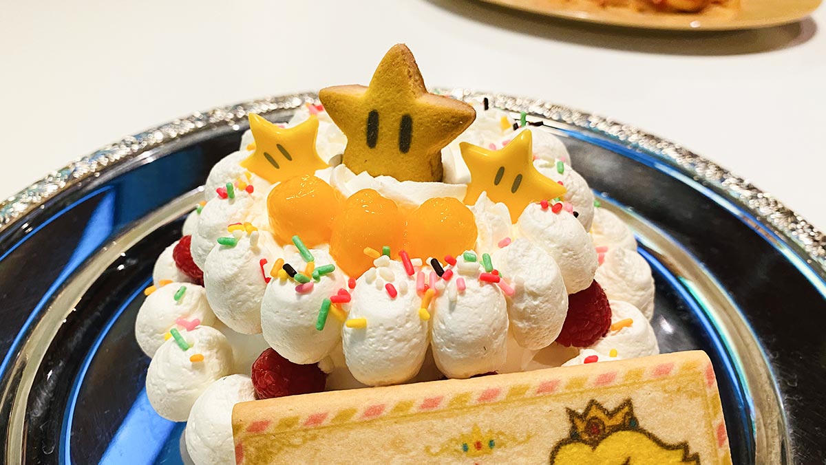 ピーチ姫のケーキ