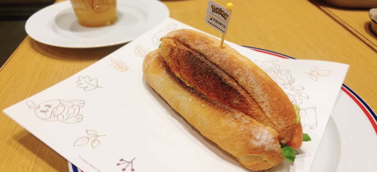ピカチュウ・ニャオハ・ホゲータ・クワッスのピクニックサンドイッチ