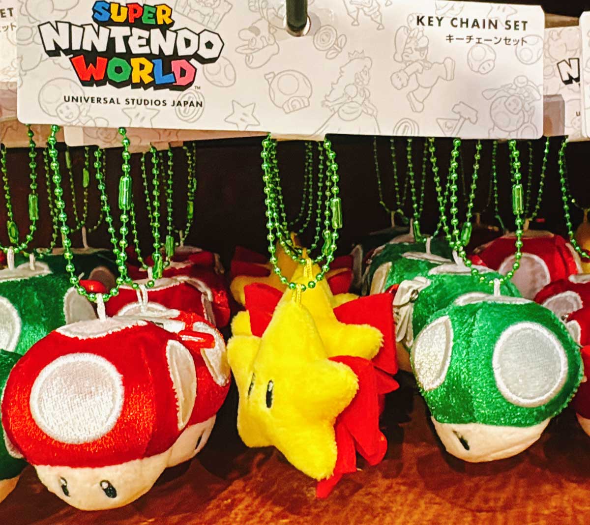 Mario Key Chain set