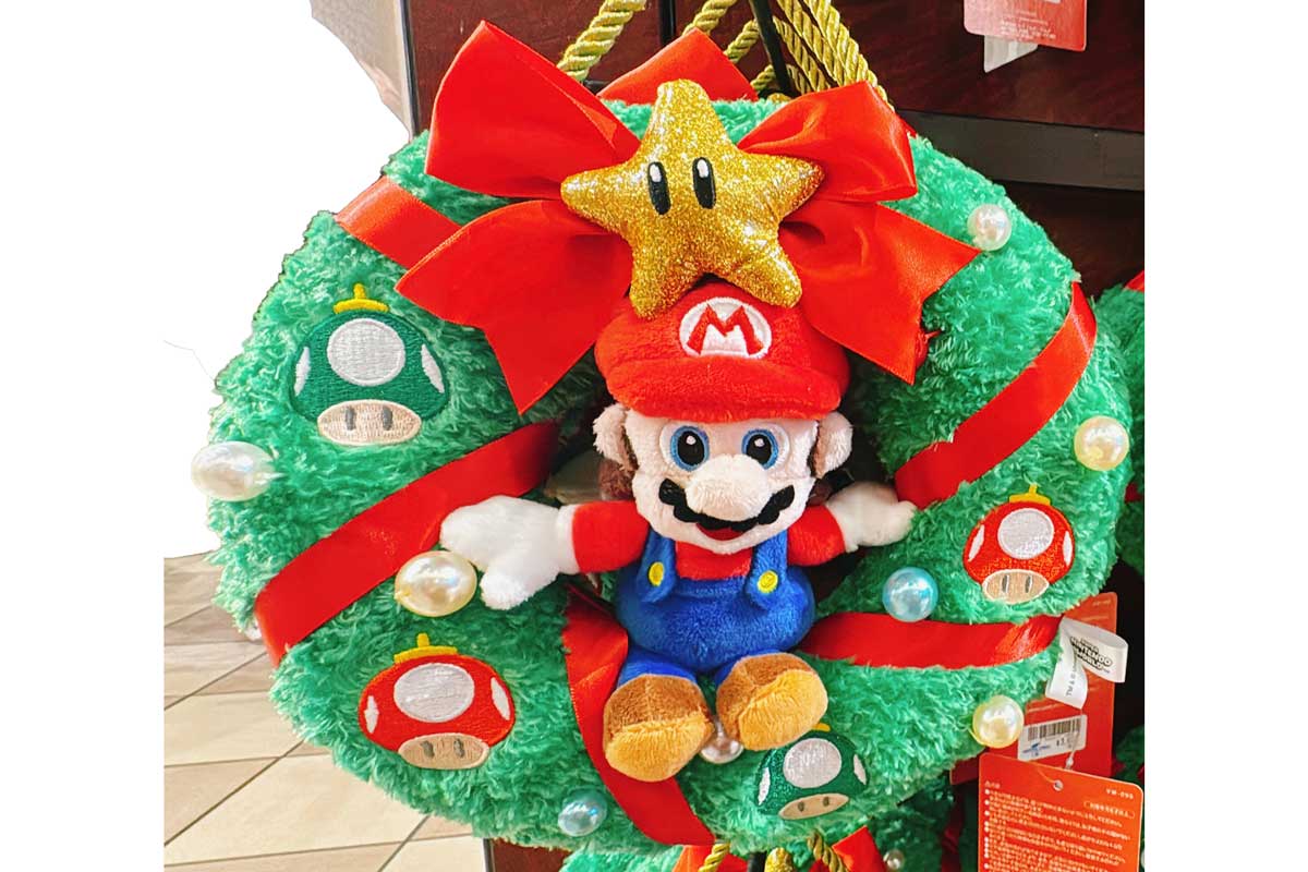 Mario Christmas Wreath